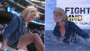 Australian Cricketer Meg Lanning Dons Tina Turner Attire as She Enjoys &lsquo;Big Freeze 10&rsquo; Event During AFL 2024