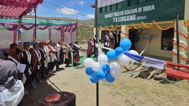 Tashigang, World’s Highest Polling Station, in Himachal Pradesh, Sees 79% Voter Turnout in Lok Sabha Election 2024 (Watch Video)