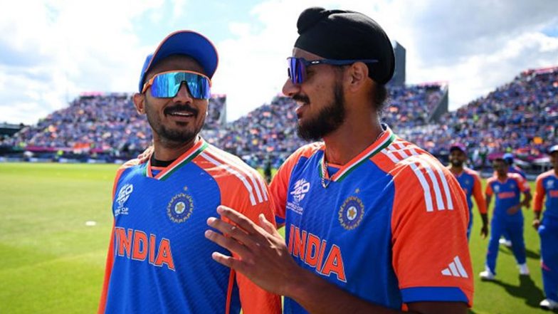 ICC T20 World Cup 2024: Arshdeep Singh’s Swift Spell, Suryakuamar Yadav-Shivam Dube’s 72-Run Stand Seal Super Eight Spot for India Following Win Over USA