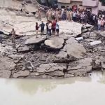 Uttar Pradesh: Two Killed, Many Injured As Water Tank Collapses in Mathura, Rescue Efforts Underway (Watch Video)