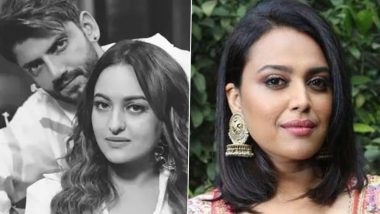 Swara Bhasker Predicts Societal Interference in Sonakshi Sinha and Zaheer Iqbal’s Interfaith Marriage, Says 'Wait Till They Have a Child' (Watch Video)