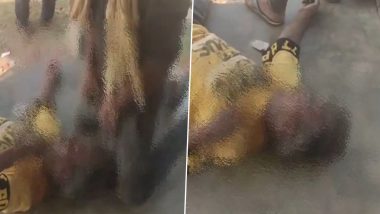 Lucknow Urination Case: Stone-Crushing Unit Owner Sanjay Maurya Urinates on Sleeping Labourer's Face, Arrested After Disturbing Video Surfaces