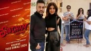 Entertainment News Roundup: Singham Again Avoids Clash With Pushpa 2; Shilpa Shetty and Raj Kundra Accused of Cheating a Bullion Trader, Drashti Dhami Announces Pregnancy and More