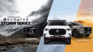 MG Gloster Desertstorm, MG Gloster Snowstorm Launched in India; Check Price, Specifications and Features of Morris Garages India’s New SUVs