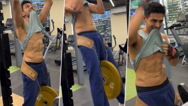 Kartik Aaryan Nailing 15kg Weighted Pull-Ups Is Perfect Monday Motivation; Chandu Champion Star Drops Glimpses From His Intense Back Day Session (Watch Video)