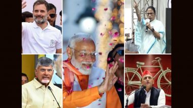 India General Elections 2024 Results: BJP-Led NDA Poised for Majority in Lok Sabha Polls, INDIA Bloc Puts Up Strong Fight With Huge Swing in Uttar Pradesh