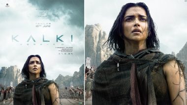 Kalki 2898 AD: Deepika Padukone Appears Restless in New Poster From Prabhas’ Sci-Fi Ahead of Film’s Trailer Release (View Pic)