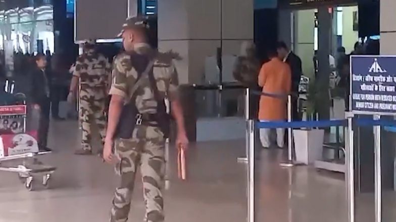 Bomb Threat Emails: Airports in Patna, Vadodara Receive Bomb Threats, Security Heightened (Watch Video)