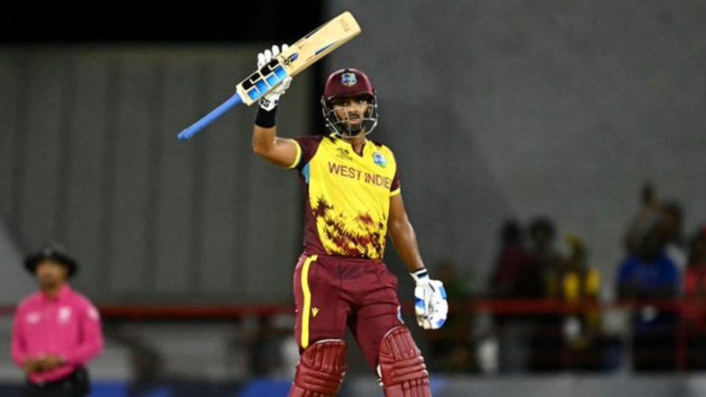 Nicholas Pooran Smashes Nandre Burger for Four Sixes in a Row During WI vs SA 1st T20I 2024 (Watch Video)