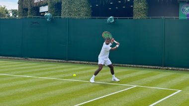 Sumit Nagal in Wimbledon 2024: Check Indian Tennis Star's Opening Fixture in Grand Slam Event After Tournament Draw Revealed