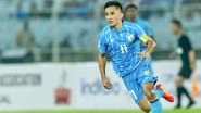 Rishabh Pant, Sachin Tendulkar and Other Members of Sports Fraternity Extend Farewell Wishes to Sunil Chhetri After His Final Match for Indian Football Team