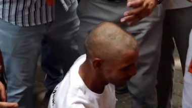 Lok Sabha Election Results 2024: BJP Workers Shave Head of Man in Gole Market Following AAP Leader Somnath Bharti's Claims To Shave His Head if Narendra Modi Retains PM Post