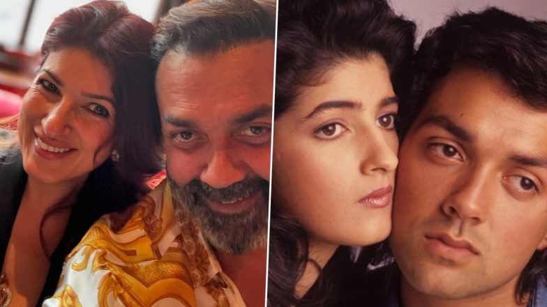 Twinkle Khanna Showers Love on Her Barsaat Co-Star Bobby Deol; Shares Nostalgic Post and Says ‘Thrilled To See Him Doing So Well’ (View Pics)