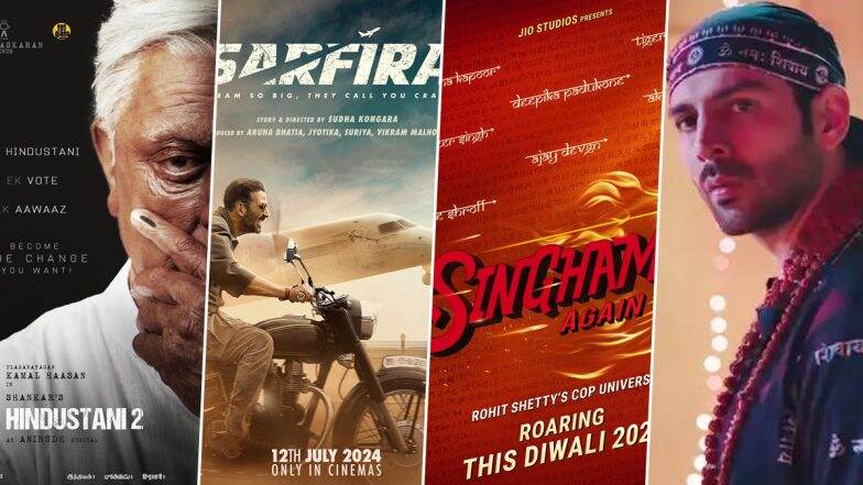 'Singham Again' vs 'Bhool Bhulaiyaa 3' & More - BO Clashes in Bollywood This 2024! 