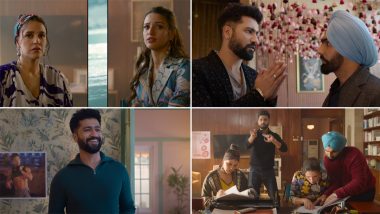 'Bad Newz' Trailer: Vicky Kaushal, Triptii Dimri and Ammy Virk Engage in 'Baap of All Wars' in This Quirky Comedy Entertainer (Watch Video)