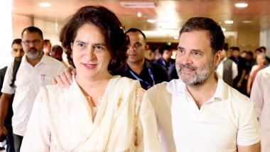 Rahul Gandhi’s Remarks in Lok Sabha: Defending Congress Leader’s Speech in Parliament, Priyanka Gandhi Says ‘He Attacked BJP, Not Hindus’ (Watch Video)