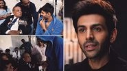 Kartik Aaryan Meets Paralympic Gold Medallist Murlikant Petkar on &lsquo;Chandu Champion&rsquo; Set, Says &lsquo;Actor Banna Safal Ho Gaya&rsquo; (Watch Video)