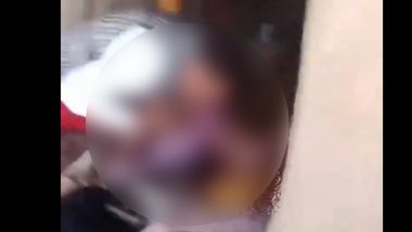 UP: School Principal Caught on Camera Sexually Assaulting Minor Girl in Kaushambi, Police Team Formed to Nab Accused (Disturbing Video)