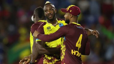 West Indies Equals Record for Most Runs in One Over in ICC T20 World Cup During Onslaught Against Afghanistan