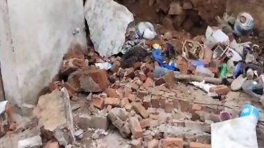 Telangana Wall Collapse Tragedy: Two Children Dead, Three Injured After Old Wall Crumbles in Babul Reddy Nagar Area