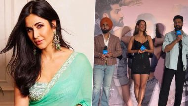 ‘Bad Newz’ Trailer Launch Event: Vicky Kaushal Blushes As He Reacts to ‘Good News’ Speculations With Wife Katrina Kaif (Watch Video)