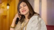Alka Yagnik Diagnosed With Rare Sensory Hearing Loss Due to 'Viral Attack'; Singer Writes 'Was Not Able to Hear Anything' (View Post)