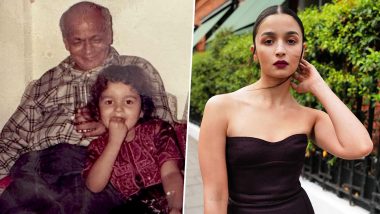 Alia Bhatt Shares Unseen Throwback Photos on Grandfather’s Birth Anniversary, Remembers Him As Her ‘Favourite Storyteller’