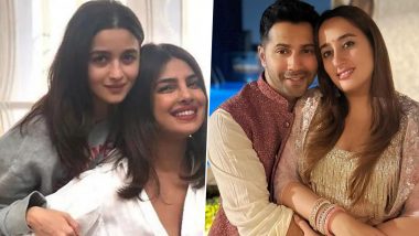 Alia Bhatt, Priyanka Chopra, and More Celebs Congratulate New Parents Varun Dhawan and Natasha Dalal on Birth of Their Baby Girl!