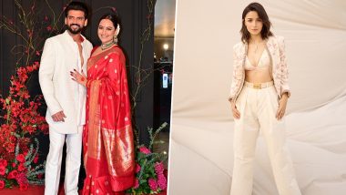 Alia Bhatt Welcomes Newlyweds Sonakshi Sinha and Zaheer Iqbal to the Married Club, Captions 'You Two Radiate Love and Joy! (See Pic)