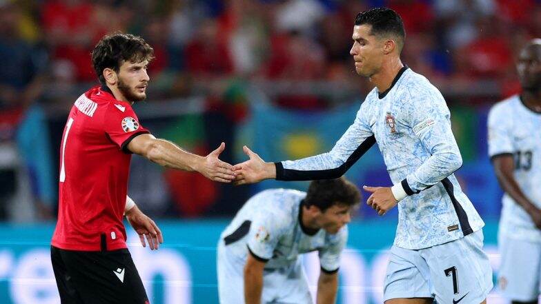 Georgia Upsets Portugal 2–0 To Reach Round of 16 at European Championship       