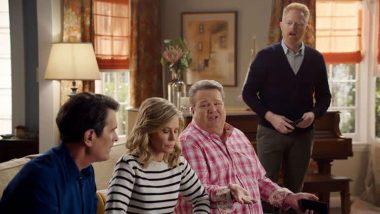 Modern Family's Julie Bowen, Ty Burrell, Jesse Tyler Ferguson and Eric Stonestreet Reunite for New WhatsApp Ad (Watch Video)