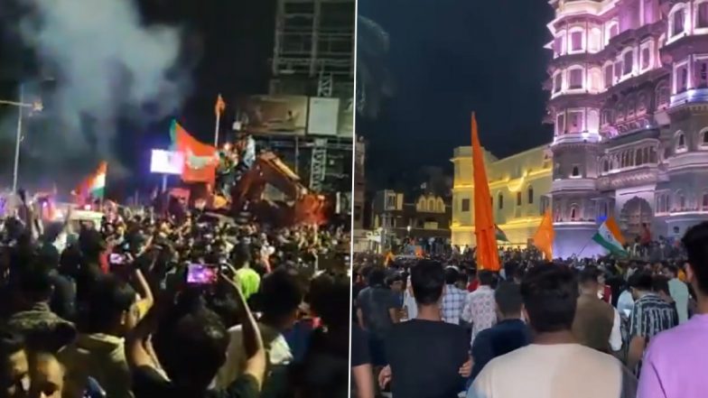 Fans Celebrate Across India After Rohit Sharma and Co Beat Pakistan in T20 World Cup 2024 (Watch Video)