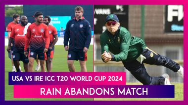 IND vs CAN ICC T20 World Cup 2024: Rain Plays Spoilsport As India, Canada Share Points