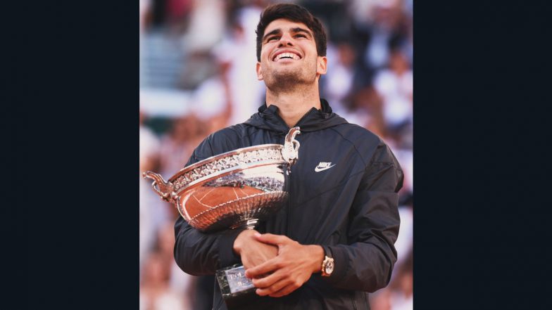 Rafael Nadal Congratulates Carlos Alcaraz on French Open 2024 Championship, Says, ‘Very Happy For Your Success’