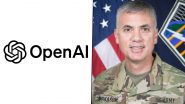 OpenAI Appoints Paul Miki Nakasone, Retired US Army General and Former NSA Head, to Board of Directors