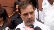 Lok Sabha Speaker Nomination: Rahul Gandhi Says Will Support Government&rsquo;s Choice if Deputy Speaker Post Given to Opposition Bloc (Watch Video)