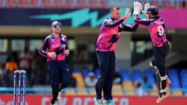 ICC T20 World Cup 2024: Scotland Tops Group B With Seven Wicket Win Over Oman, Brandon McMullen Scores Quickfire Fifty