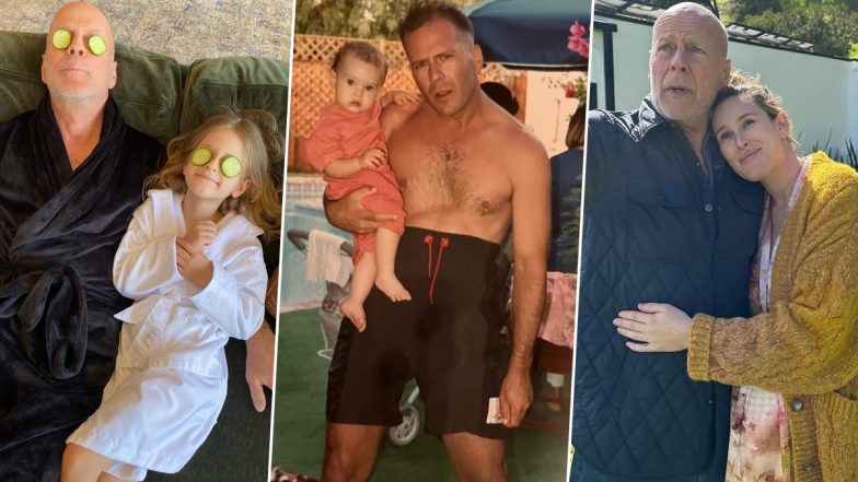 Demi Moore Celebrates Ex Bruce Willis on Father’s Day With Heartwarming Family Throwback Photos, Calls Him 'Our Favorite Girl Dad'