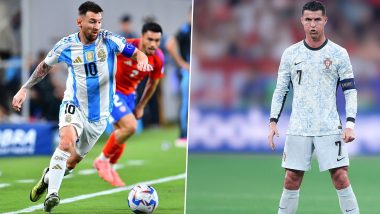Cristiano Ronaldo vs Lionel Messi Face-Off Happening? Here is How CR7 and LM10 Could Meet Each Other in Competitive Fixture After Euro and Copa America 2024