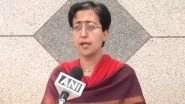 Delhi Water Crisis: AAP Minister Atishi Alleges 'Foul Play' in Water Leakage, Urges Police&nbsp;Commissioner To Deploy Cops To Patrol Major Pipelines (Watch Video)