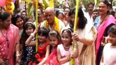 Raja Parba 2024: Celebrations of Three-Day Festival Mithuna Sankranti Begins in Odisha (Watch Videos)