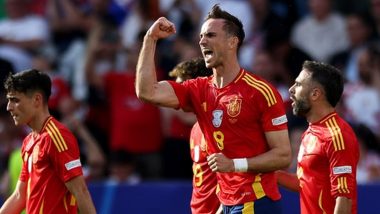 Spain 3-0 Croatia, UEFA Euro 2024: Alvaro Morata, Fabian Ruiz, Dani Carvajal Score as La Roja Begin Campaign on Winning Note (Watch Video Highlights)