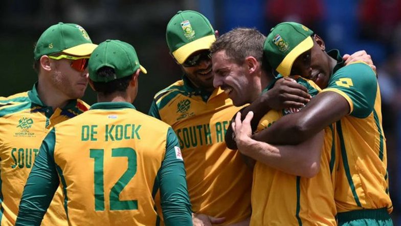 How to Watch SA vs AFG ICC T20 World Cup 2024 Semifinal Free Live Streaming Online? Get Telecast Details of South Africa vs Afghanistan Twenty20 Cricket Match on TV with Time in IST