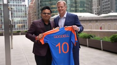 Worlds of Cricket, American Football Unite As Jay Shah Meets NFL Commissioner Roger Goodell (Watch Video)