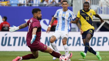 Argentina 1-0 Ecuador, International Friendlies: Angel Di Maria Scores as La Albiceleste Began Copa America 2024 Preparations with Win