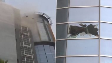 Kolkata Shopping Mall Fire: Massive Blaze Erupts at Acropolis Mall in Kasba Area, Ten Fire Tenders at Spot (Watch Videos)