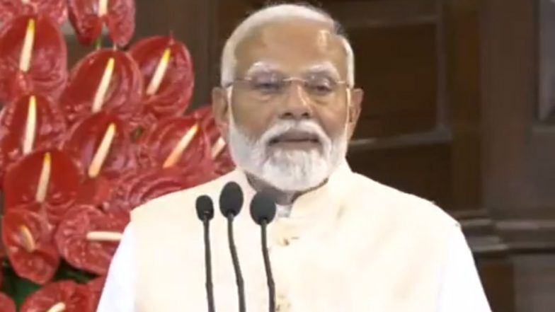 NDA Government Formation: BJP's 2024 Numbers Alone Trumps Congress' Total of 2014, 2019 and 2024 Lok Sabha Seats, Says Narendra Modi (Watch Video)