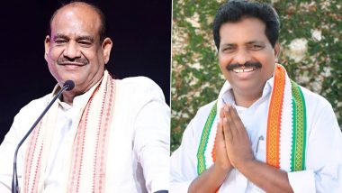 Who Is Om Birla? Who Is K Suresh? Know All About the BJP-Led NDA and INDIA Bloc's Candidates for the First Lok Sabha Speaker Election Since Independence