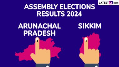 Assembly Election Results 2024: BJP To Retain Power in Arunachal Pradesh; Ruling SKM in Sikkim Crosses Majority Mark