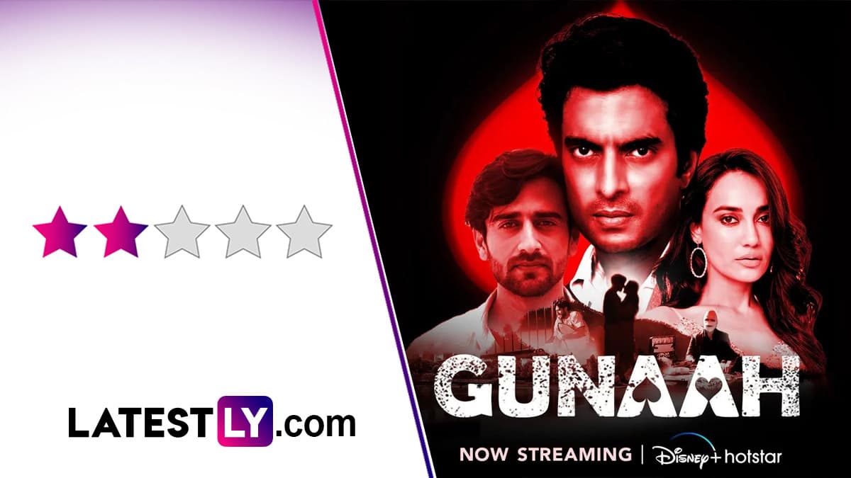 Review: Gunaah Starts Off on a Pulpy, Cheesy Note